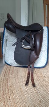 Dressursattel Braun 17" Seabis Vigo, Seabis Vigo, Saskia, Dressage Saddle, Wurster Nordseeküste 