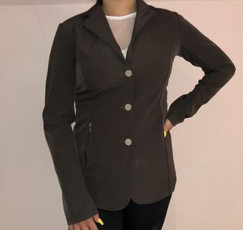 Brown Gersemi Show Jacket, Gersemi , Jenna Letham, Show Apparel, Glasgow 