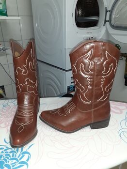 Braune Westernstiegel, Mireille, Riding Boots, Freudenburg