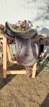 Brauner Monoblatt Dressursattel Maxflex Fleur 17,5, Maxflex  Fleur , Maresa, Dressage Saddle, Pfullingen