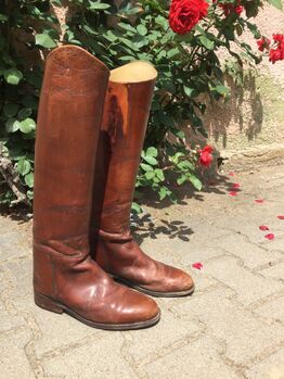 braune Reitstiefel Sergio Grasso 