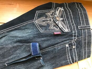 Reithose Jeans dunkelblau 40, HKM, Aukje, Bryczesy, Rommersheim