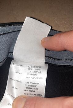 Reithose Equilibra Größe 34 mit Vollbesatz gebraucht Equilibra