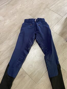 Reithose High Waist blau 40 fällt aus wie 36/38, Hight Waist, TT, Bryczesy, Gerabronn