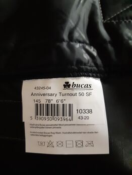 BUCAS Anniversary Turnout SF, 145 cm, 50 gr, schwarz BUCAS Anniversary Turnout SF, 145 cm, 50 gr, schwarz