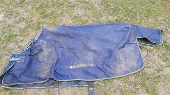 Bucas Gr. 130cm Smartex Rain blau, Bucas Smartex Rain, Katrin , Horse Blankets, Sheets & Coolers, Tornesch 
