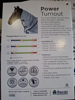 Bucas power turnout medium 140cm Bucas Power Turnout