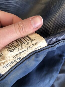 BUCAS Smartex Medium 150g Winterdecke Abschwitzfunktion 155cm 155 cm Pferdedecke Turnout Bucas Smartex Medium