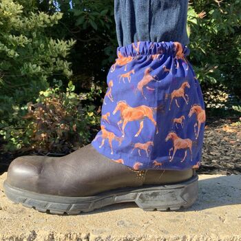 Buggez Sockenschoner RUNNING HORSES Grösse KINDER, Buggez, Maya (Swisshorseshop), Half Chaps, Frauenfeld