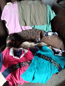 Bundle of 8 Women's Tops. Joules, Hac Tac, Aigle Joules, Hac Tac, Aigle 