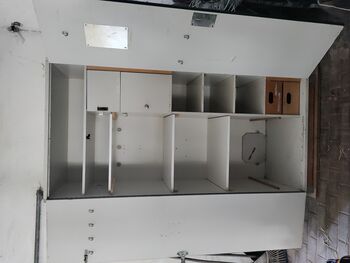 Bundeswehrschrank für Pferdequipment mit vielen Fächern, Michaela, Tack Locker, Bonn