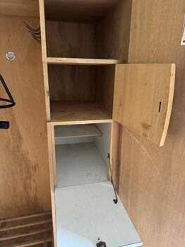 Bundeswehrschrank Sattelschrank schwenkbarer Sattelhalter 120cm breit