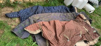 Bundle of horse rugs. 6’6-6’9, Liz tucker , Horse Blankets, Sheets & Coolers, Dursley 