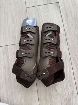 Busse Gamaschen DRESSAGE-PRO-MESH – NEU mit Etikett – Gr. L, Braun, Busse DRESSAGE-PRO-MESH, Bella, Tendon Boots, Berlin