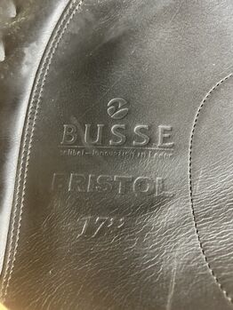 Busse Bistrol VS Sattel 17 Zoll inkl. Steigbügel guter Zustand Busse Bistrol