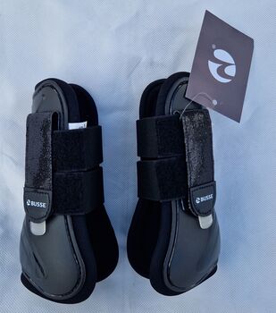 Busse Gamaschen Bounce Glitter, schwarz, Pony *neu*, Gagel, Gamaschen, Weitramsdorf