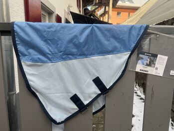BUSSE Halsteil RAINFLY, Gr. M, navy-sky, BUSSE Rainfly, Gaby Lais, Pferdedecken, Malsburg-Marzell