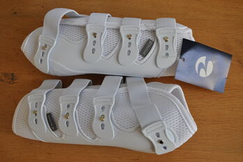 Busse neue Gamaschen DRESSAGE-PRO XL weiß, Busse, Moni, Tendon Boots, Attenkirchen