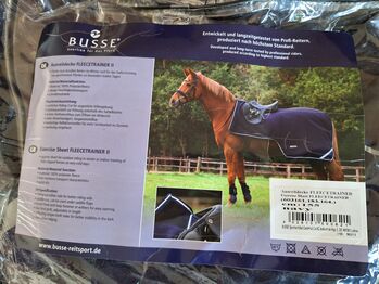 Busse Ausreitdecke FLEECE, 155 cm, Farbe navy, Busse Fleecetrainer II - Ausreitdecke, Nicole Ohl, Horse Blankets, Sheets & Coolers, Affalterbach