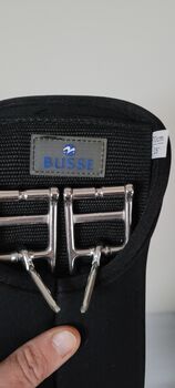 Sattelgurt Busse  SOFT einseitig elastisch schwarz  70 cm Busse