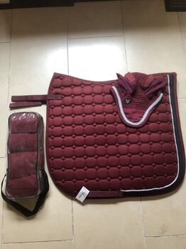 Busse Schabracke Neu mit Etikett,Set,Fliegenohren,Bandagen, Stina, Dressage Pads, Kiel