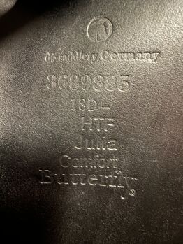 Butterfly Dressursattel Julia Comfort Uta Gräf 18zoll Butterfly  Uta Gräf