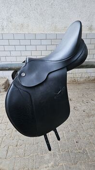 Butterfly Vielseitigkeitssattel "Sophie", schwarz, mit Gurt, Butterfly Sophie, Elke, All Purpose Saddle, Mainz
