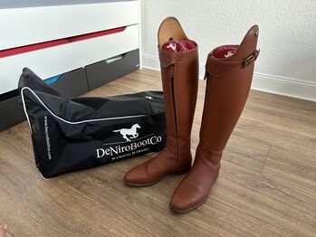 Reitstiefel Deniro Modell Bellini WratBrandy JB Brandy, DeNiro Bellini, Miriam, Oficerki jeździeckie, Hagen