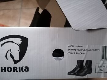 Reitstiefeletten Gr. 36 Horka 