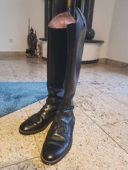 Reitstiefel in Schwarz Gr. 40, Sarah , Oficerki jeździeckie, Mücheln