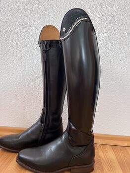 Deniro Bellini Dressurstiefel brushed Lack Glitzer, Deniro Bellini, Laura, Oficerki jeździeckie, Krefeld