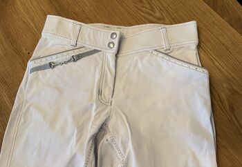 Reithose weiss Gr. 38 Cavallino Marino