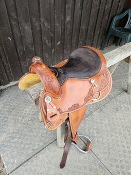 California Brand Westernsattel Typ Deuber SM Allrounder, Deuber 1030 Topline 2207 03 16, Silvia, Western Saddle, Emmering