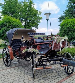 Kutsche für Großpferde, Kibele  Vis-a-Vis, Maximilian  Scheiber, Carriages, Schreibersdorf 