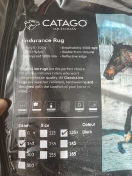 Catago Endurance Rug 150g, Catago Endurance Rug, Nadine, Horse Blankets, Sheets & Coolers, Zwönitz