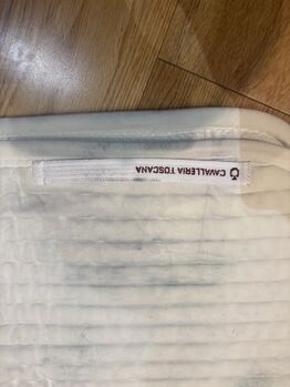 Cavalleria Toscana Saddle Pad – White – Used Cavalleria Toscana