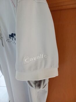 ⭐️Cavallo/Weißes Turniershirt in Größe D44⭐️ Cavallo 