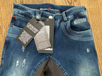 Cavallo Chaya Grip Jeansreithose, Gr. 72, Cavallo Chaya Grip, Katrin Herr, Reithosen, Lemgo