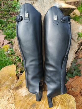 Cavallo Classic-Chap Chaps Hoppiboots Stiefelschäfte Leder schwarz Größe 48/36, Cavallo Classic Chap, Katrin, Half Chaps, Schwäbisch Gmünd