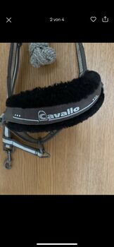 Cavallo Halfter mit Eskadron Strick wb