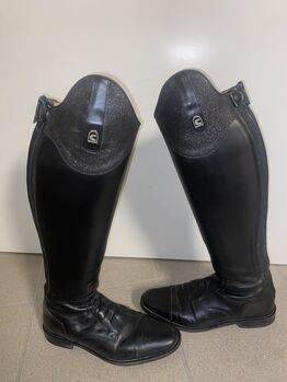 Cavallo Linus Jump Bling Reitstiefel 6-6 1/2 48 35 Springstiefel Leder Cavallinus, Cavallo Cavallo Linus Jump Bling, Franziska, Reitstiefel, Ratingen