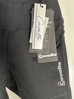 Cavallo Reitleggings in schwarz NEU ! Cavallo Reitleggings LIN Grip Kids