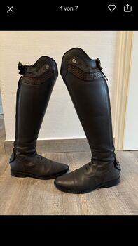 Cavallo Reitstiefel Linus Slim in braun, Cavallo  Linus Slim, B. Feddersen , Riding Boots, Busdorf 