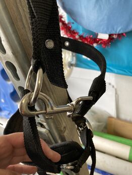 Kappzaum Gr Full aus Nylon mit dreiteiligem Naseneisen, Weinfurtner, Halters, Tegernheim