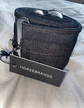 Deckengurt, Horsebrands Elastic Rug Belt - Black, Anna , Horse Blankets, Sheets & Coolers, Frickenhausen