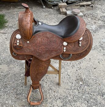 Champion Turf Westernsattel kein Billigsattel, Champion Turf, Sandra, Western Saddle, Lackendorf 