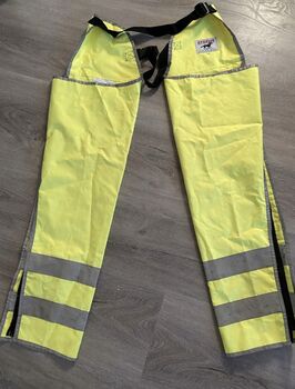 Chaps in neon gelb Steeds