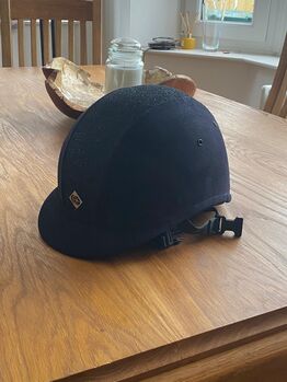 Charles Owen glitter blue helmet, Charles Owen, Jess, Riding Helmets, Dwygyfylchi