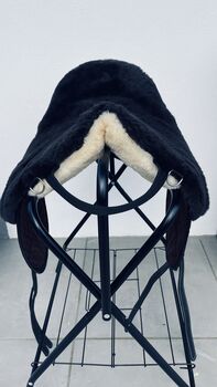 Christ Basic Plus Fellsattel Brown off white Pony, Christ Basic Plus Fellsattel Brown off white P, KK, Siodła bezterlicowe, Ergoldsbach 