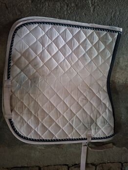 HV Polo Dressurschabracke Altrosa mit Print & Kordel - Wegen Umstieg auf Westernreiten